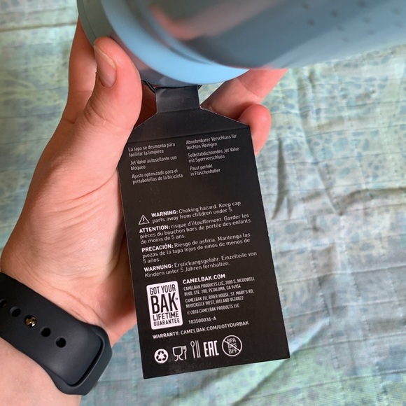 Camelbak Podium Chill 24 oz Bike Water Bottle - Stone Blue - NWT - Picture 6 of 8